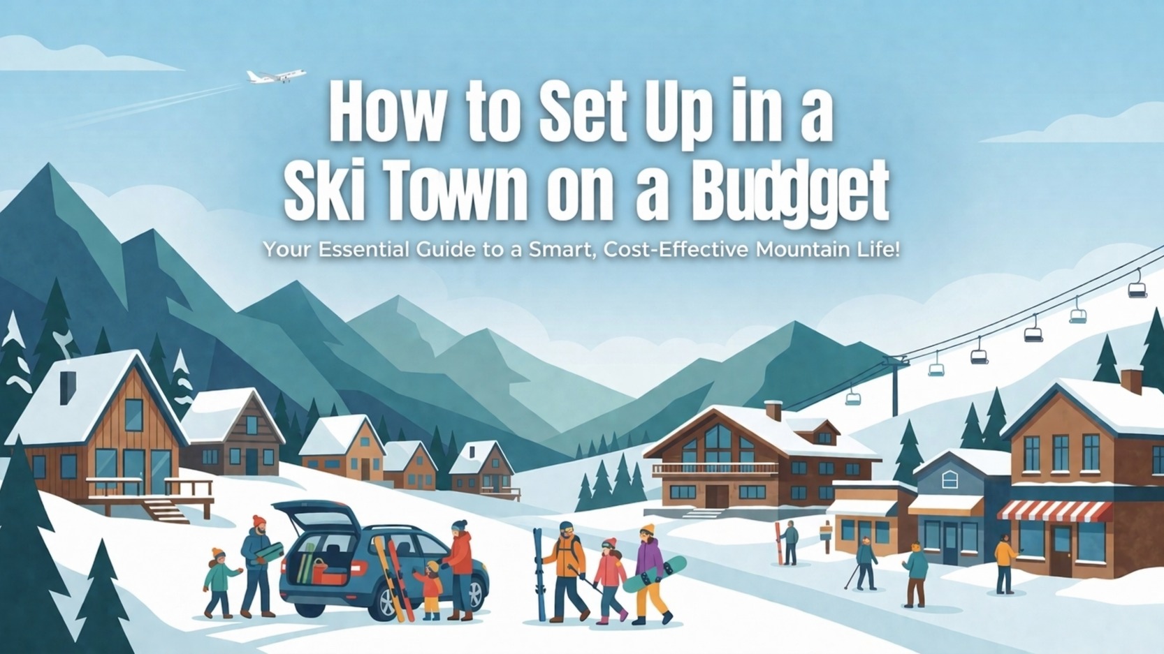 How to set up in a ski town on a budget