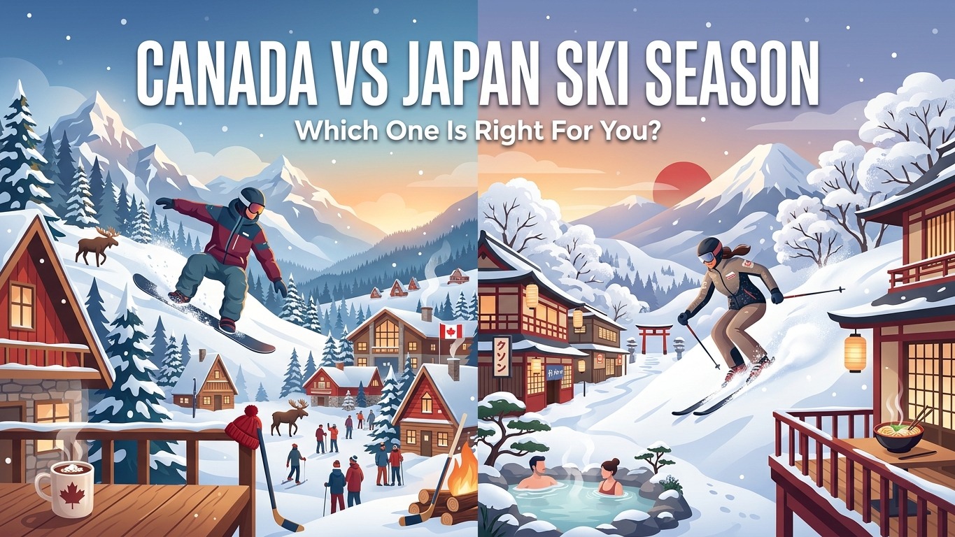 Canada vs Japan Ski Season: Which Is Better?